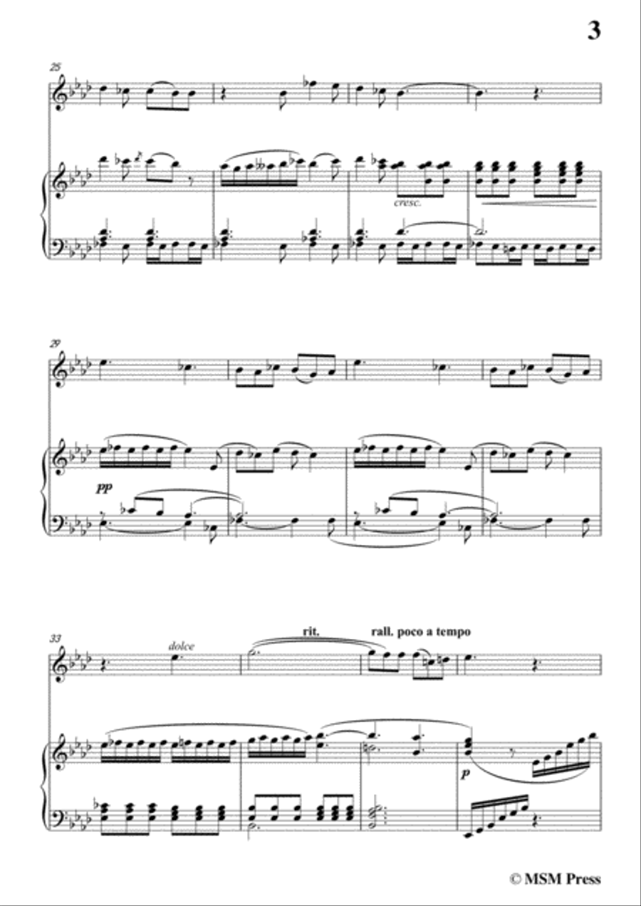 Berlioz-L'ile Inconnue,for Flute and Piano Flute scores gallery preview page 5