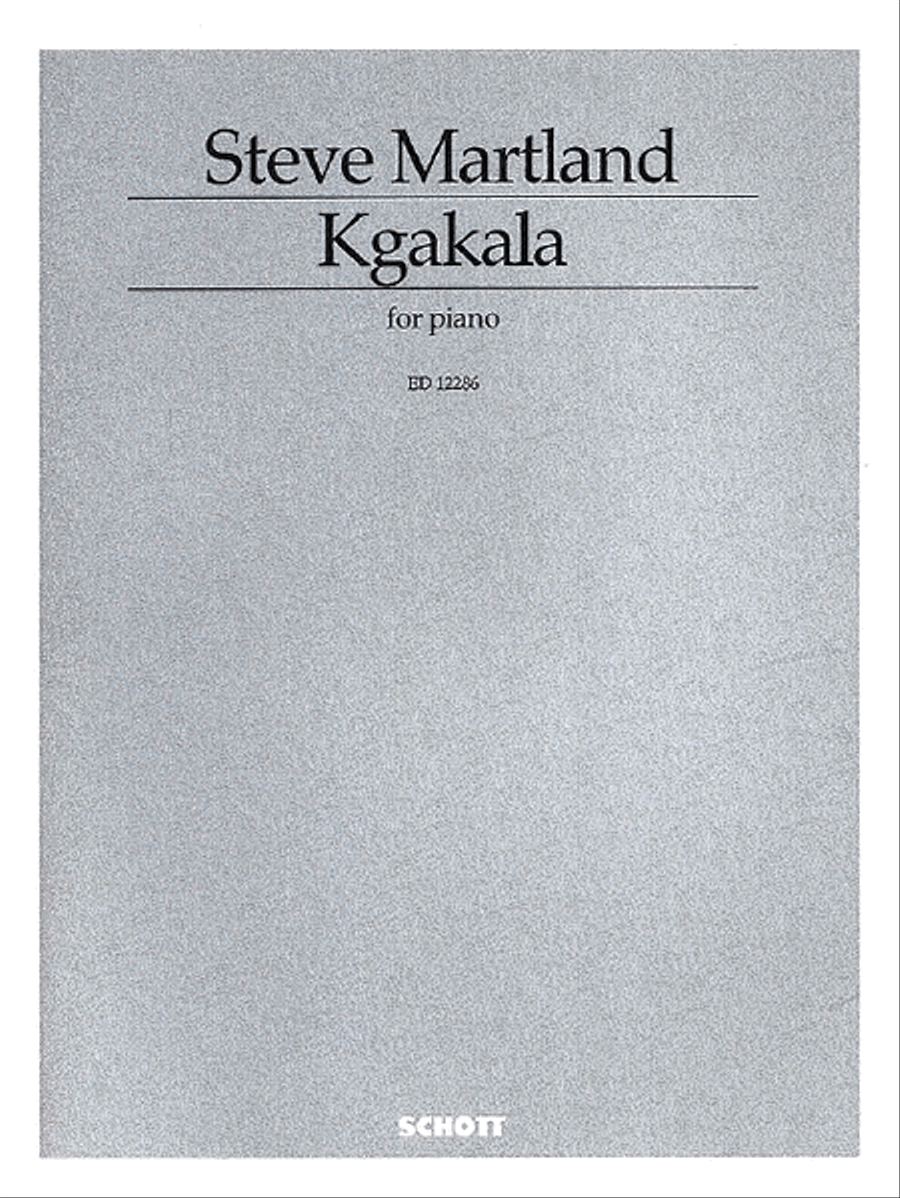 Kgakala Piano Solo Piano Solo scores gallery preview page 1
