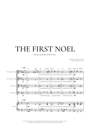 The First Noel (Brass Quartet and Piano) - Christmas Carol