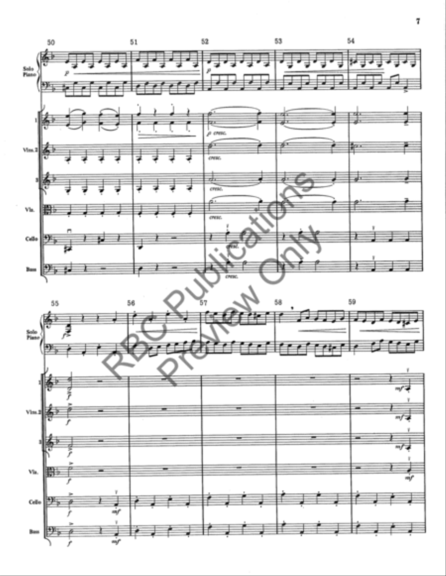 Concertino In D Moll (Score) String Orchestra scores gallery preview page 8