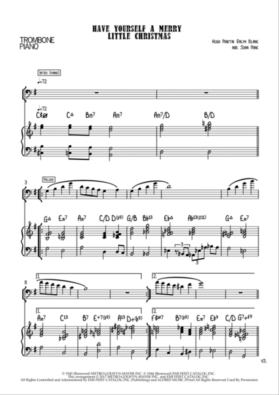 Have Yourself A Merry Little Christmas Have Yourself A Merry Little Christmas Piano scores gallery preview page 2