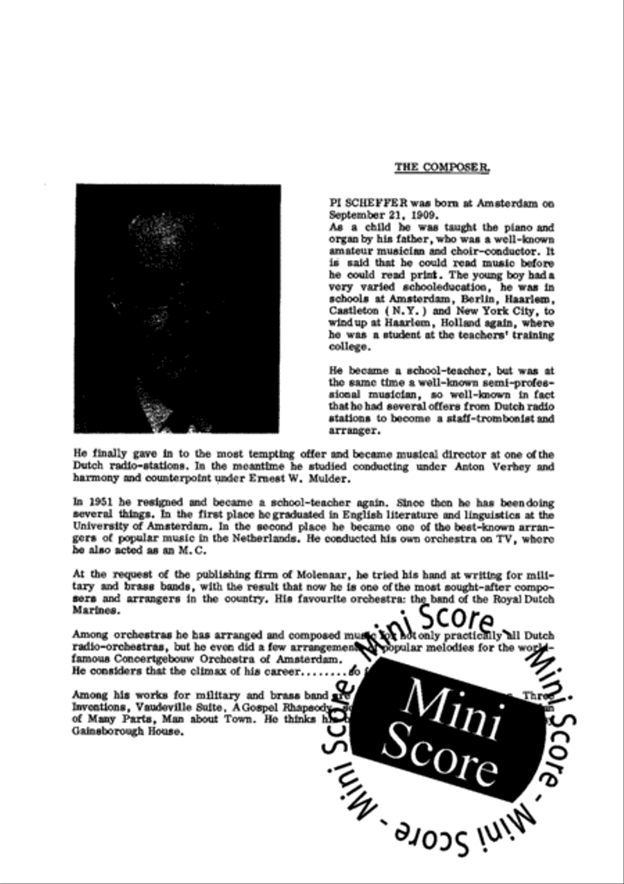 Nobody's Fool Nobody's Fool Concert Band scores gallery preview page 5