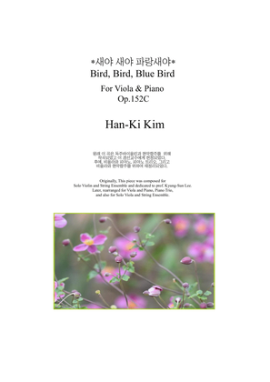 Book cover for Blue Bird (For Viola and Piano)