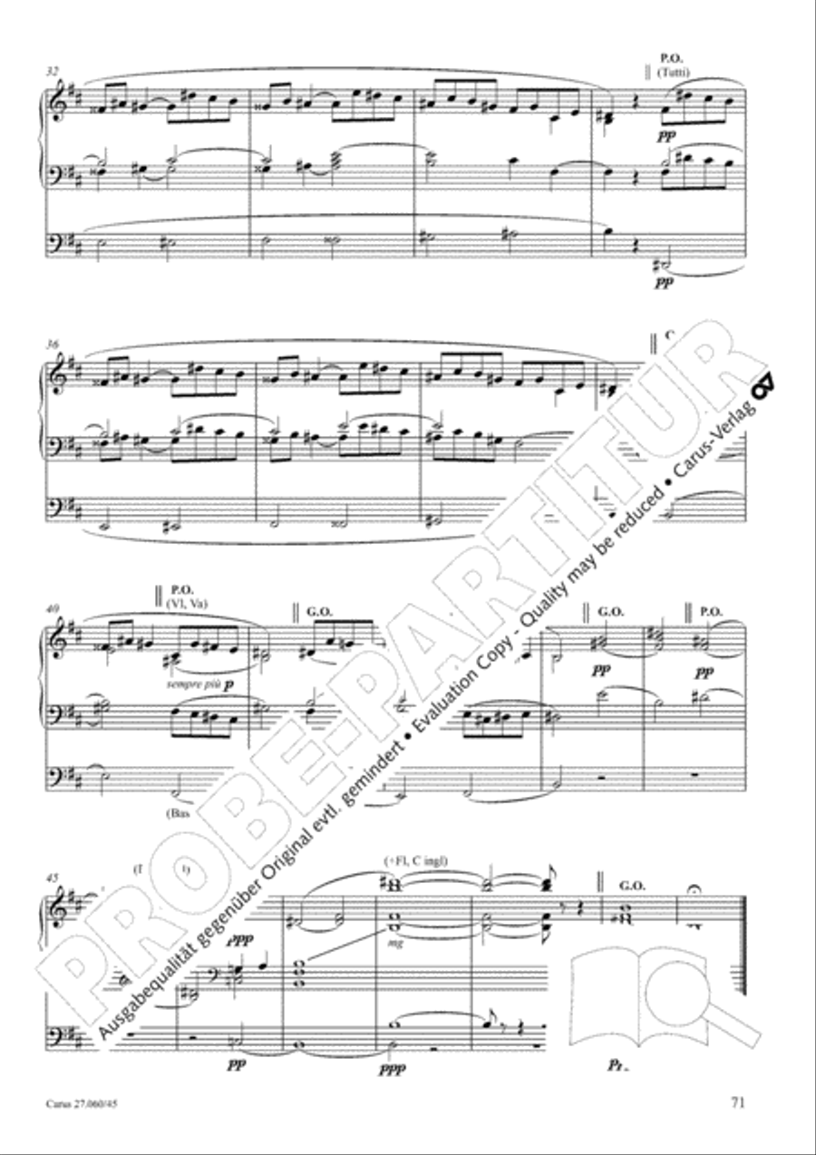Messe a quatre voix 4-Part scores gallery preview page 72