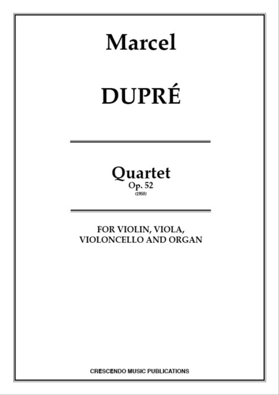 Quartet, Op. 52 Cello scores gallery preview page 1