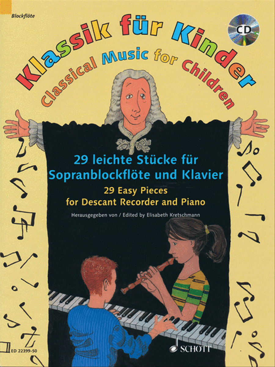 Classical Music for Children Soprano Recorder scores gallery preview page 1