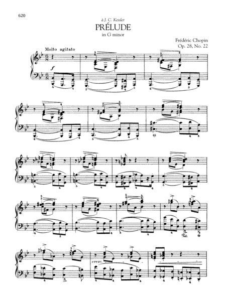 Prelude in G minor, Op. 28, No. 22
