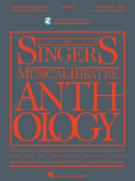 Singers Musical Theatre Anth V1 Bar/Bass Book/Online Audio