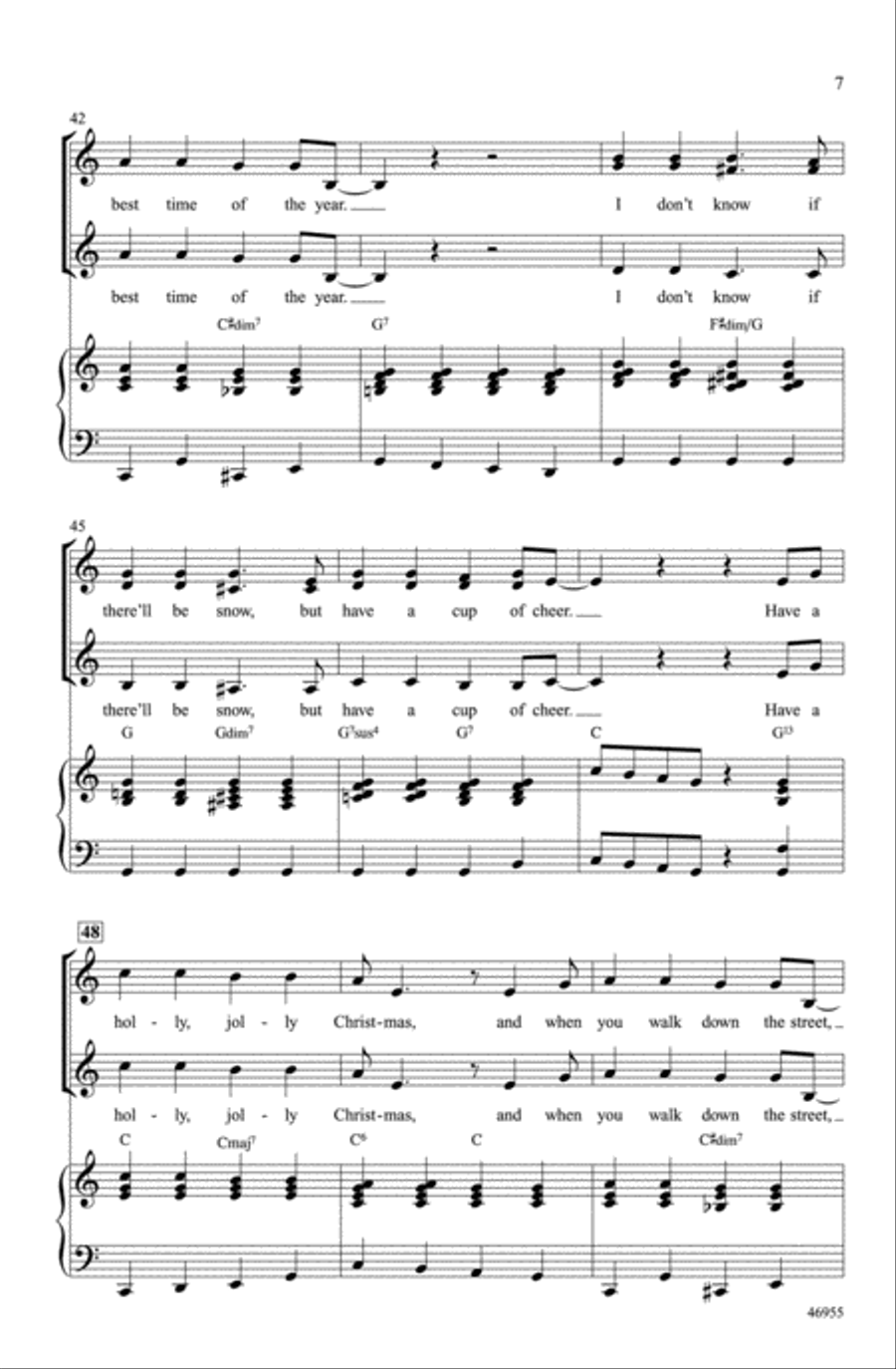 Rockin' Holidays! Choir scores gallery preview page 6