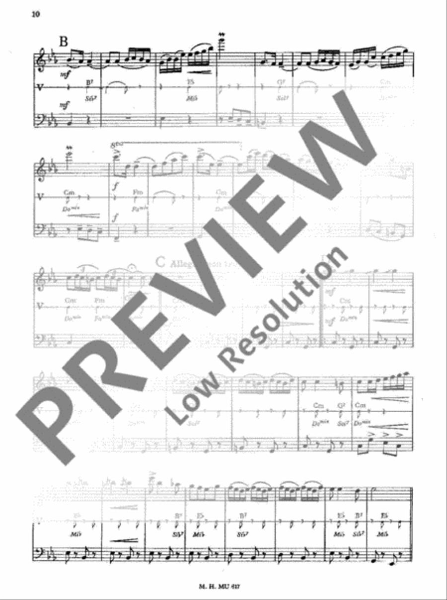 Chromonica Trio Harmonica scores gallery preview page 11