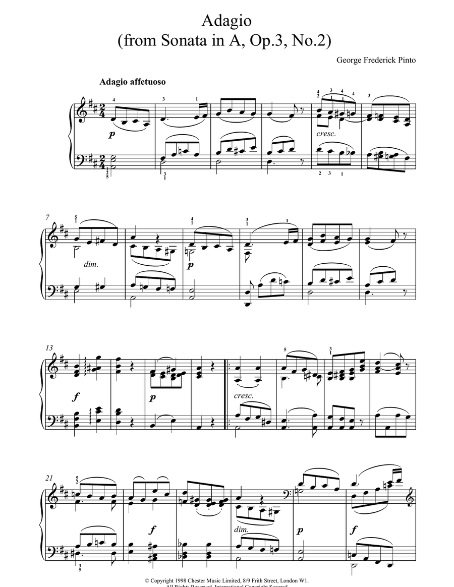 Adagio Op3 No2