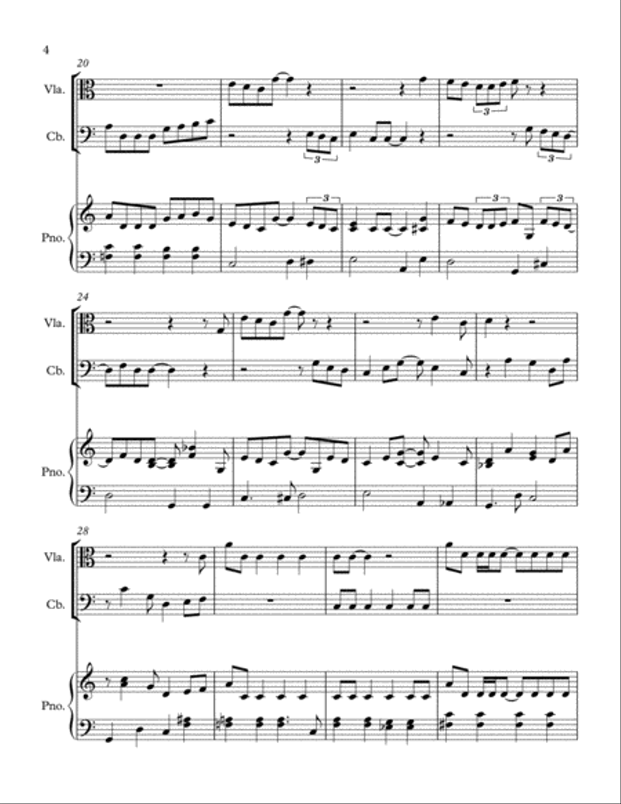 Baby, It's Cold Outside Set of Parts scores gallery preview page 4