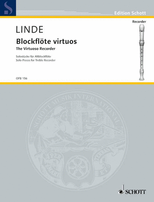 Book cover for Recorder Virtuosos