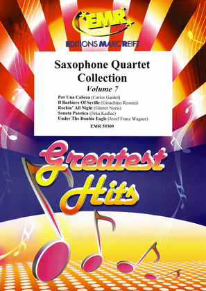 Book cover for Saxophone Quartet Collection Volume 7