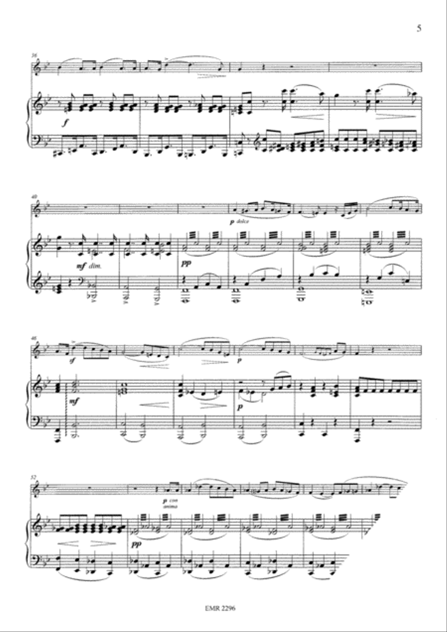 Romance Bassoon Solo scores gallery preview page 5