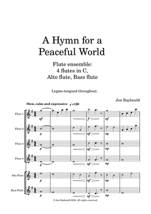 A Hymn for a Peaceful World