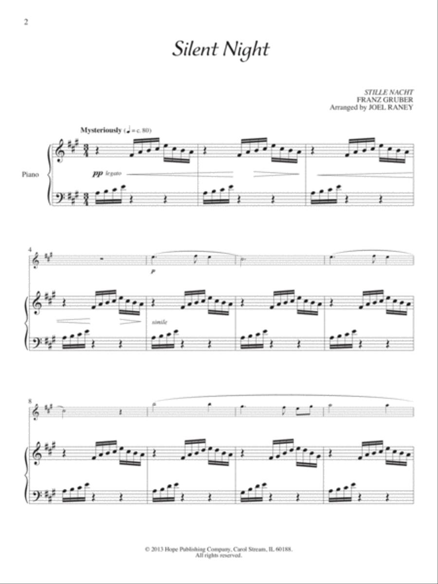 Flute Stylings for Christmas Flute Solo scores gallery preview page 4
