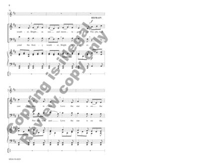 People, Look East (Choral Score) image number null