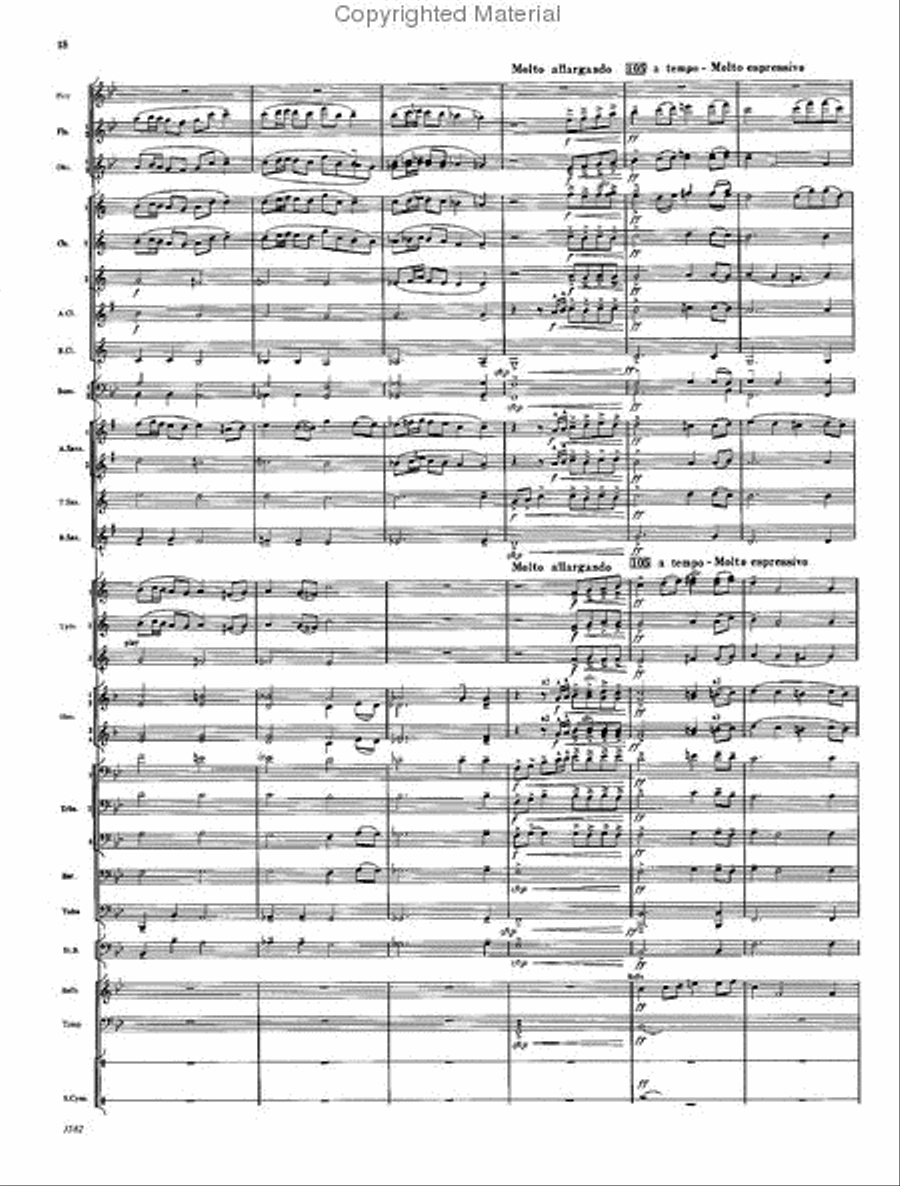 Seagate Concert Band scores gallery preview page 18