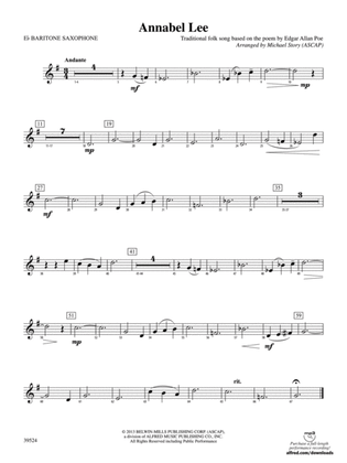 Annabel Lee: E-flat Baritone Saxophone