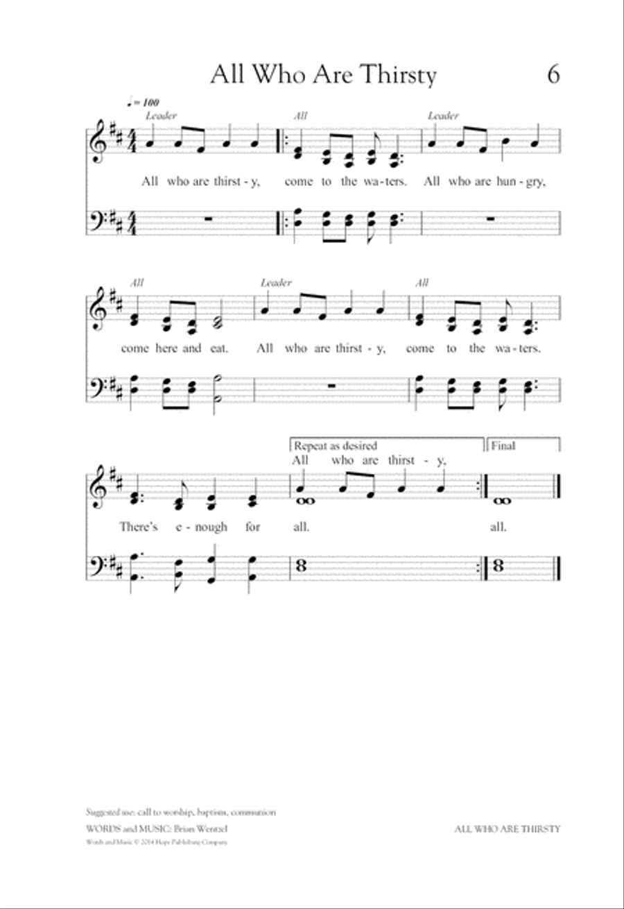 At Your Altars At Your Altars Choir scores gallery preview page 15