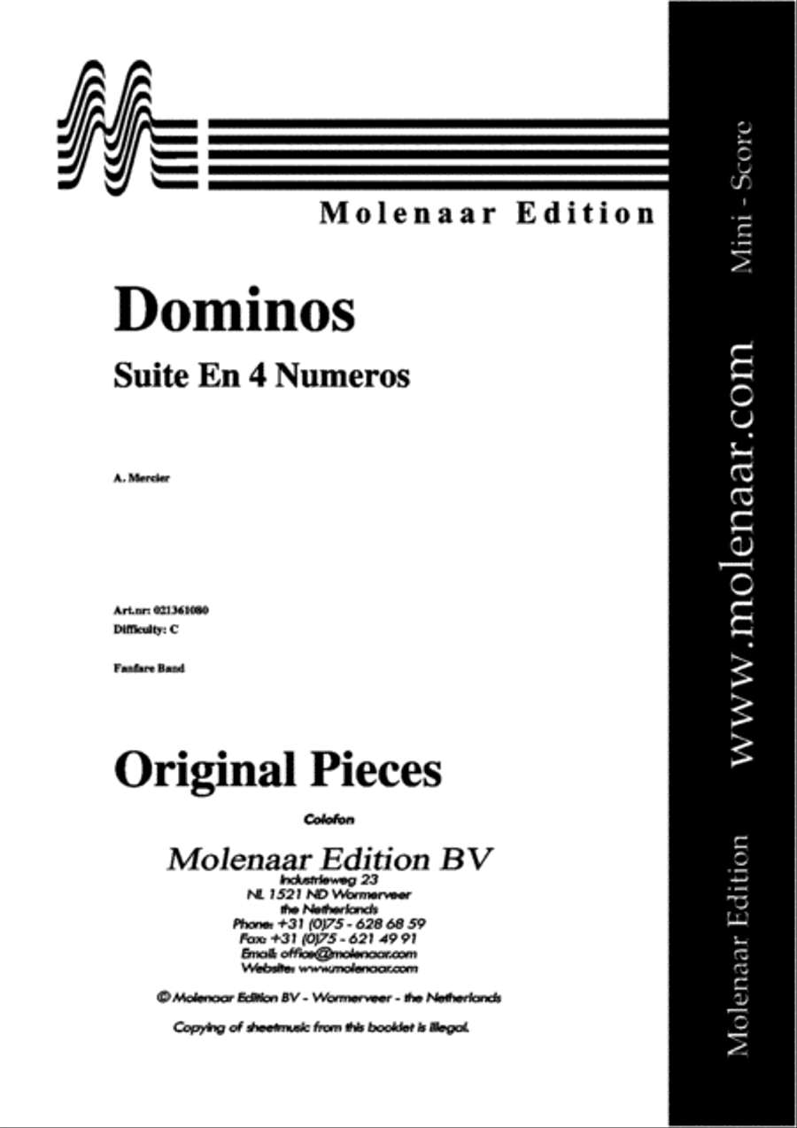 Dominos Concert Band scores gallery preview page 2