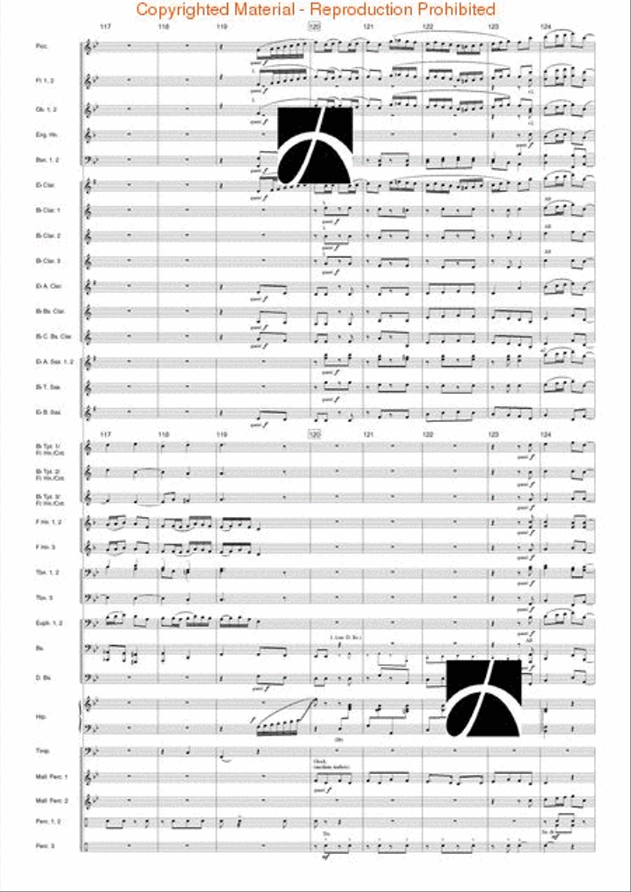 Tanczi Tanczi Concert Band scores gallery preview page 14