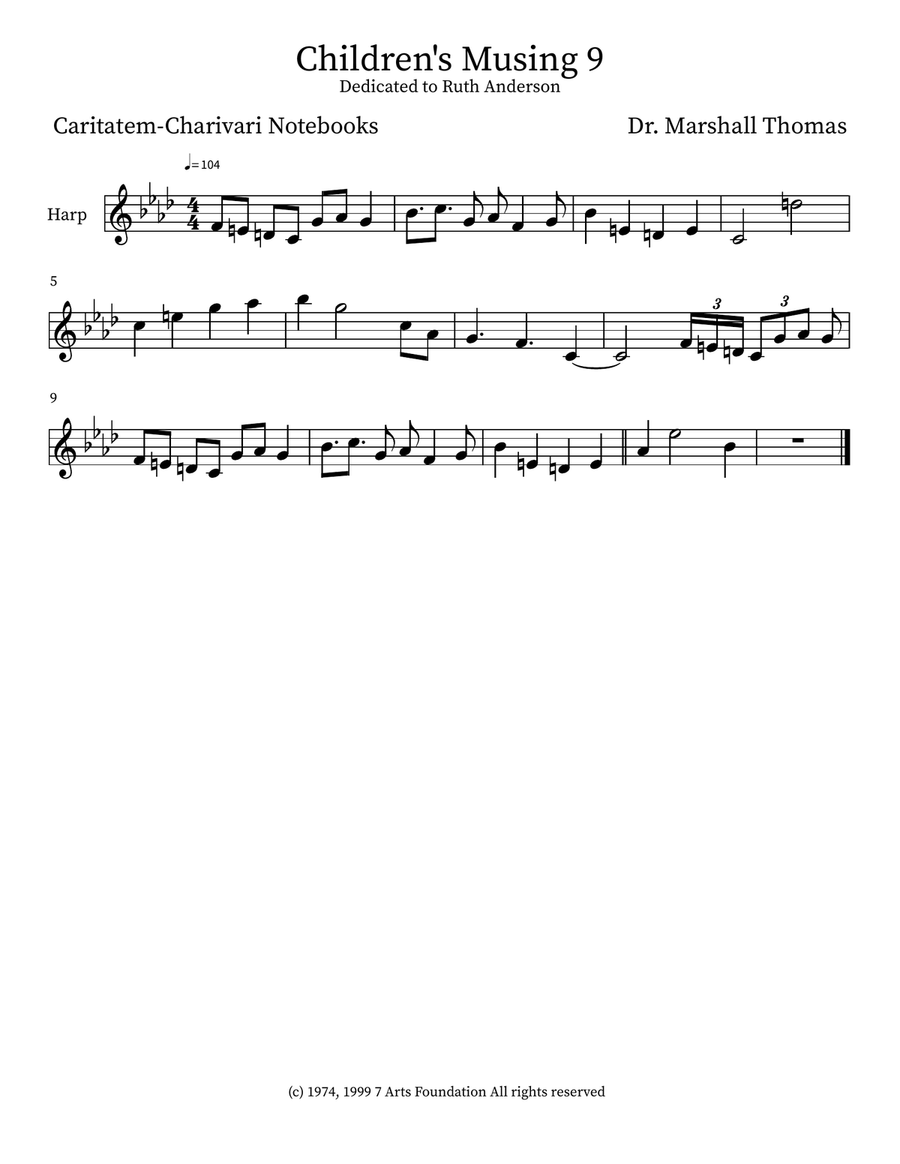 Children's Musing 9 Small Ensemble scores gallery preview page 3