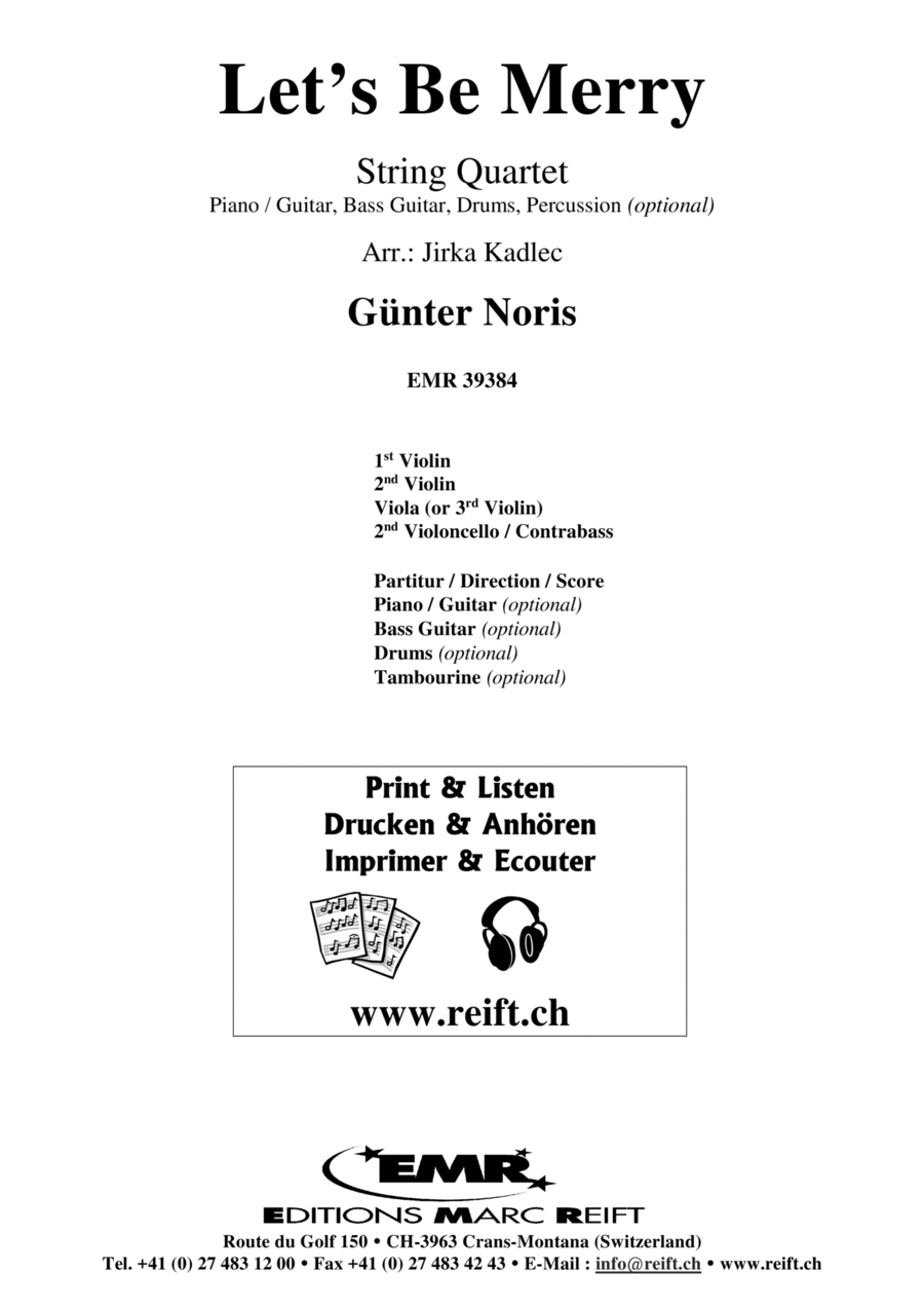 Let's Be Merry Cello scores gallery preview page 1