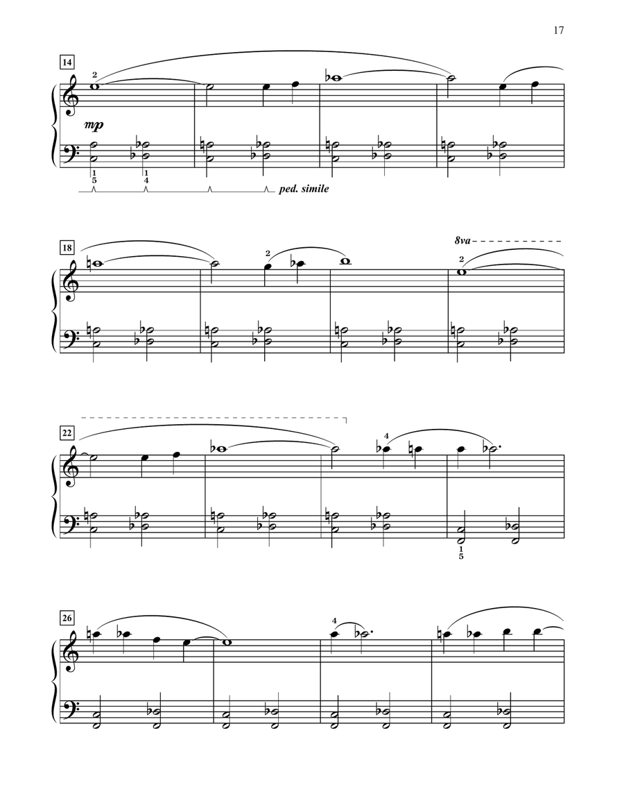 Mithril (from The Hobbit: The Battle of the Five Armies) (arr. Dan Coates) Easy Piano scores gallery preview page 2