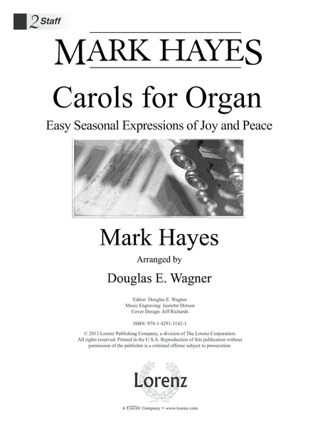 Mark Hayes: Carols for Organ