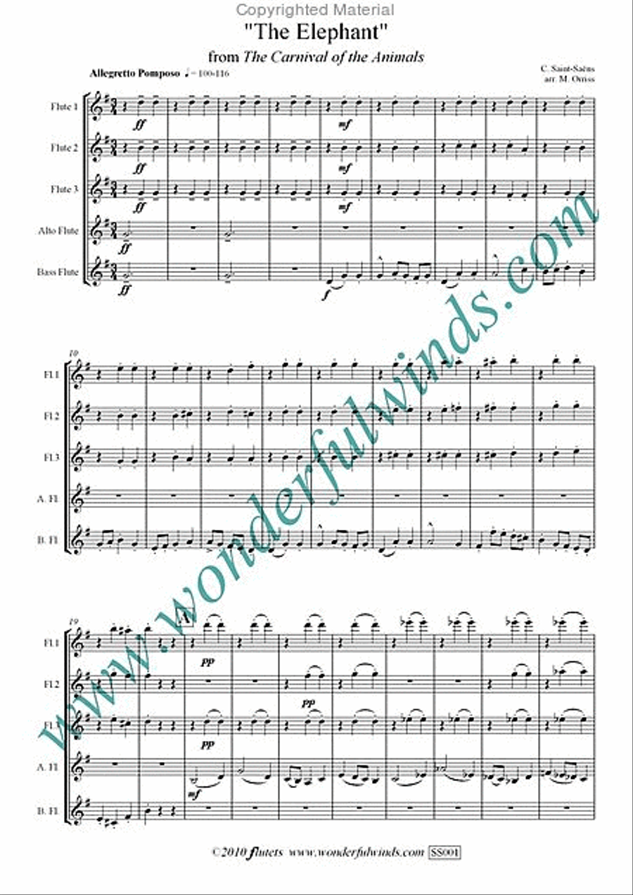 The Elephant Flute scores gallery preview page 2
