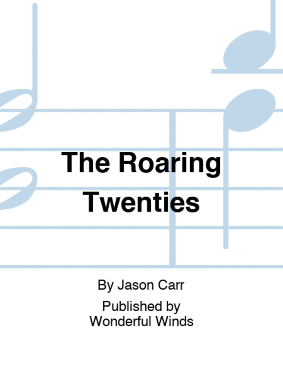 The Roaring Twenties Flute Quartet scores gallery preview page 1