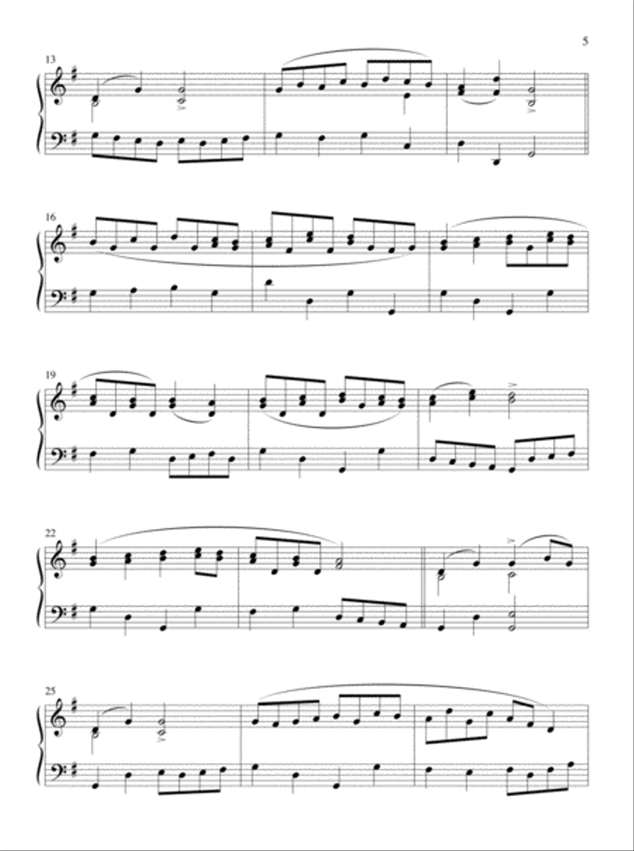Christmas Carols and Classics Piano Solo scores gallery preview page 3