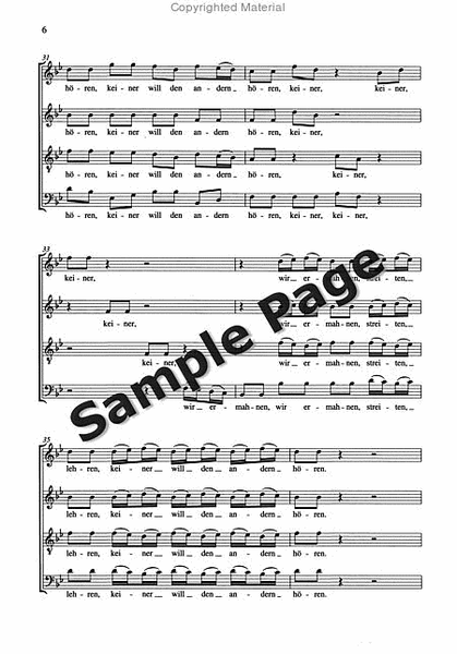 Beredsamkeit by Franz Joseph Haydn 4-Part - Sheet Music