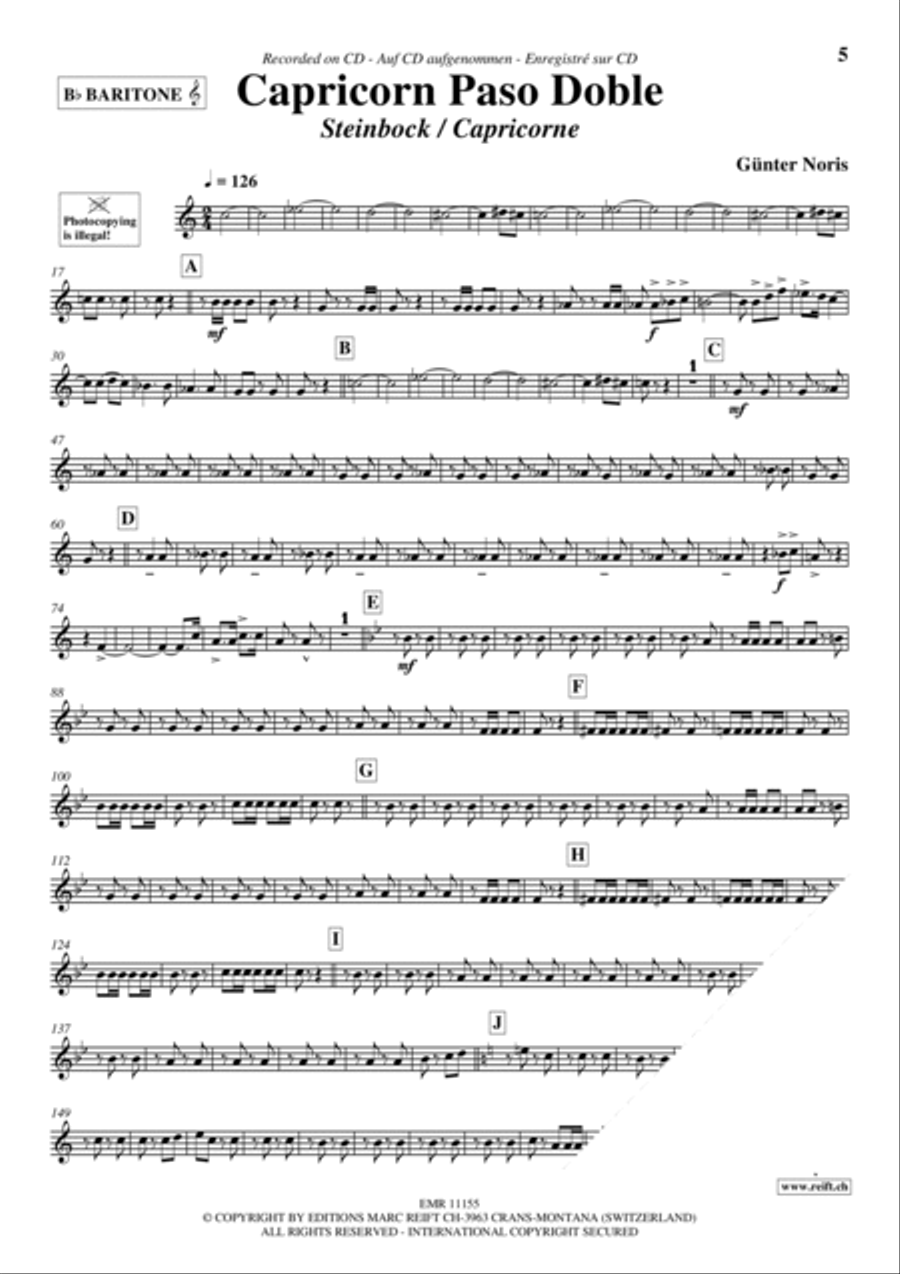 Play The 1st Baritone With The Ballroom Dance Orchestra Vol. 2 Piccolo scores gallery preview page 6