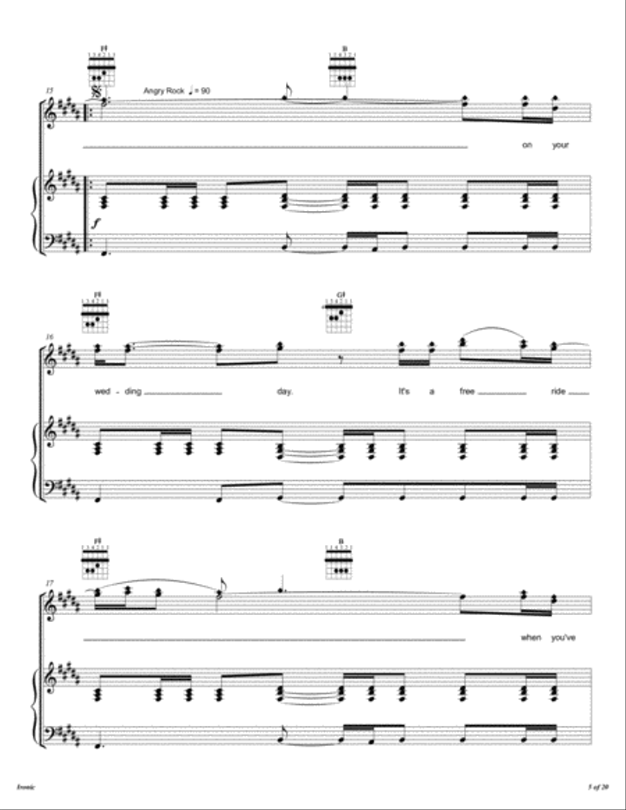 Ironic Ironic Voice scores gallery preview page 6