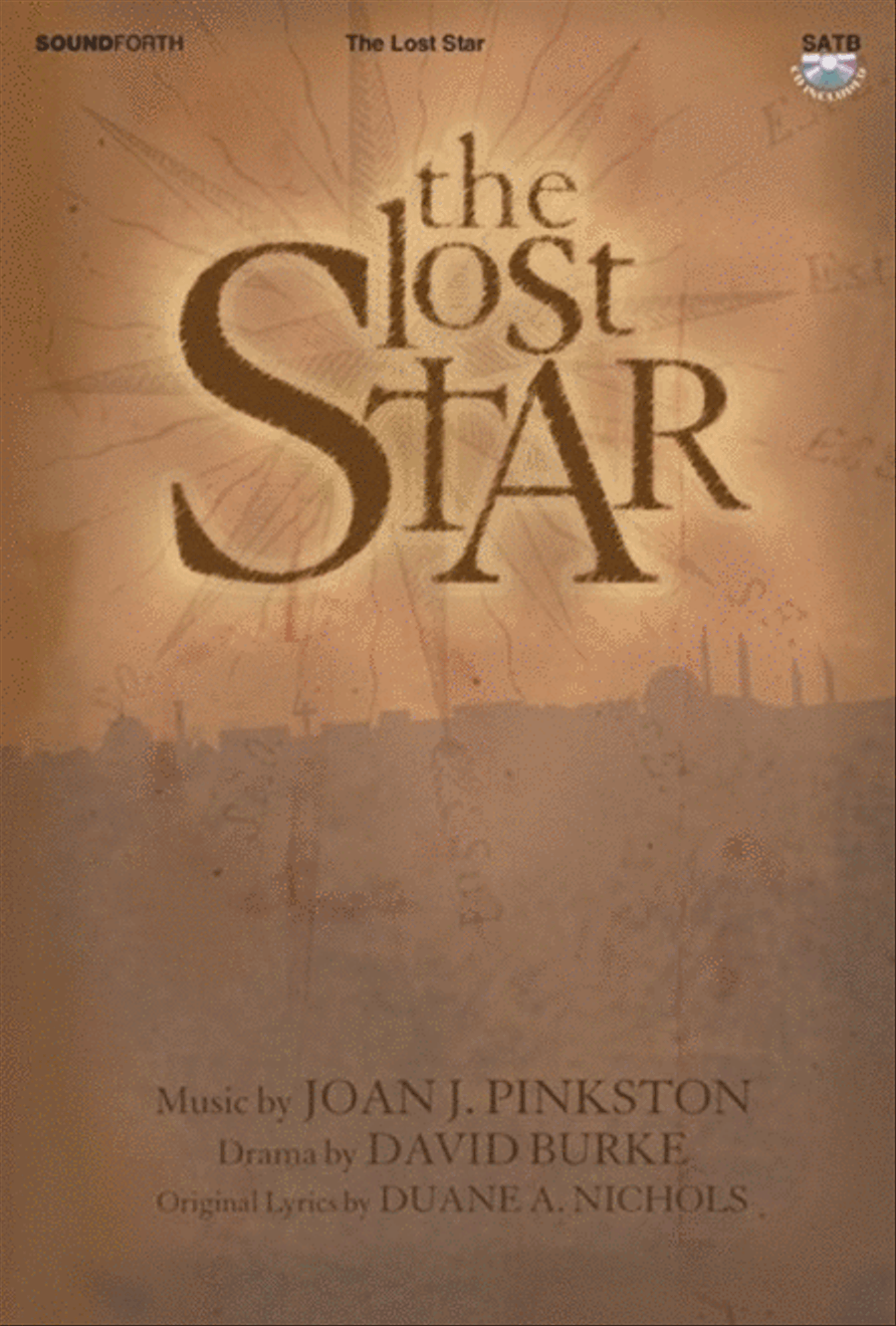 The Lost Star - SATB Score with Performance CD 4-Part scores gallery preview page 1