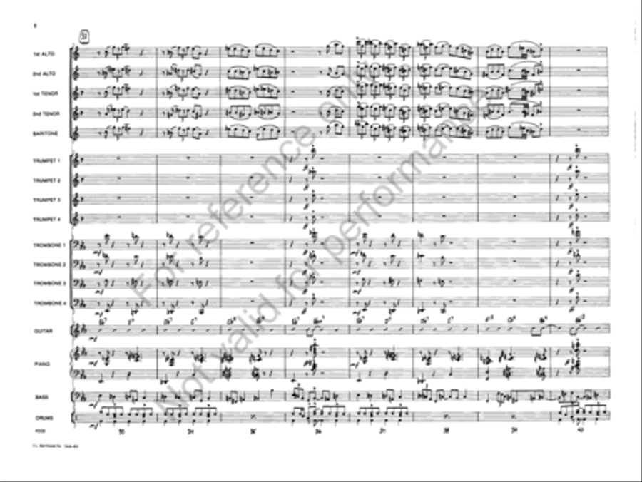 External Combustion Jazz Ensemble scores gallery preview page 7