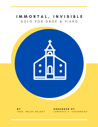 Book cover for Immortal, Invisible for Oboe