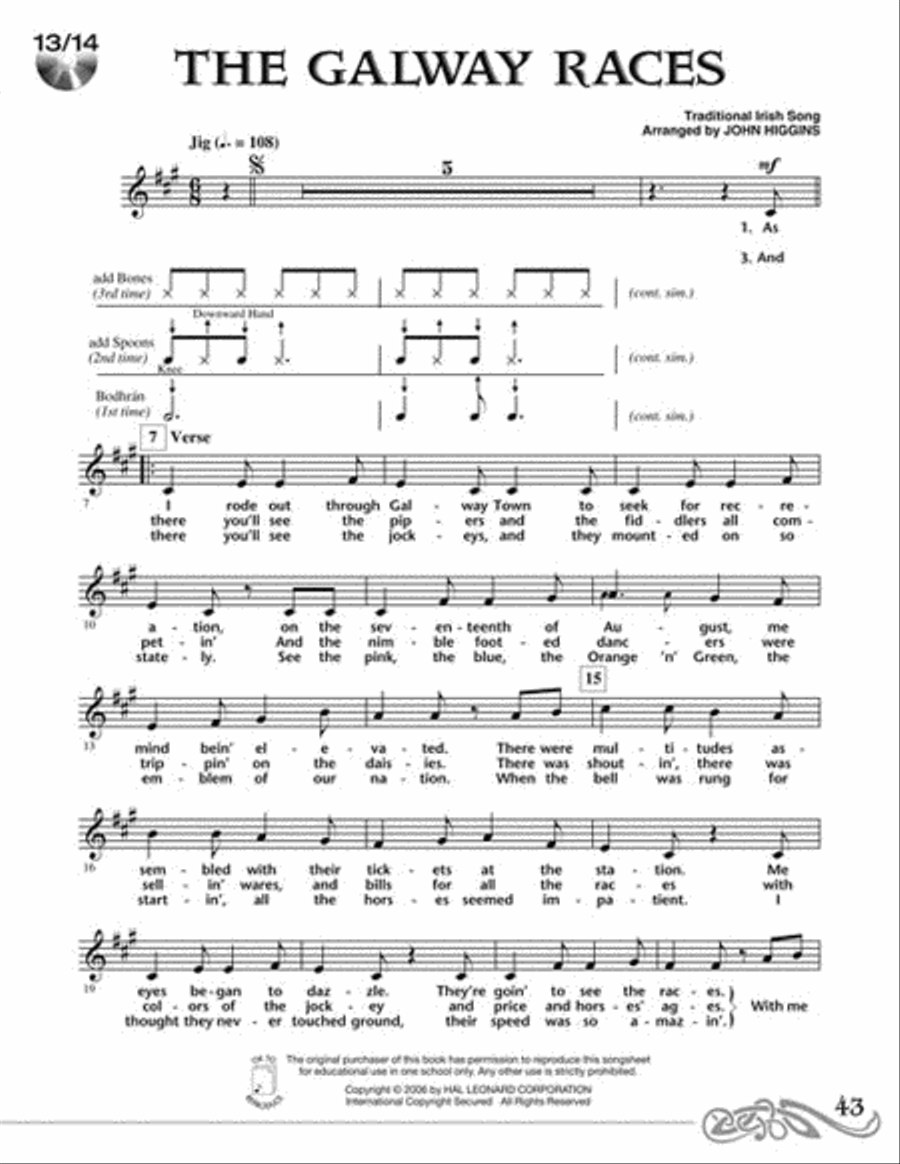 Irish Beat Irish Beat Choir scores gallery preview page 4