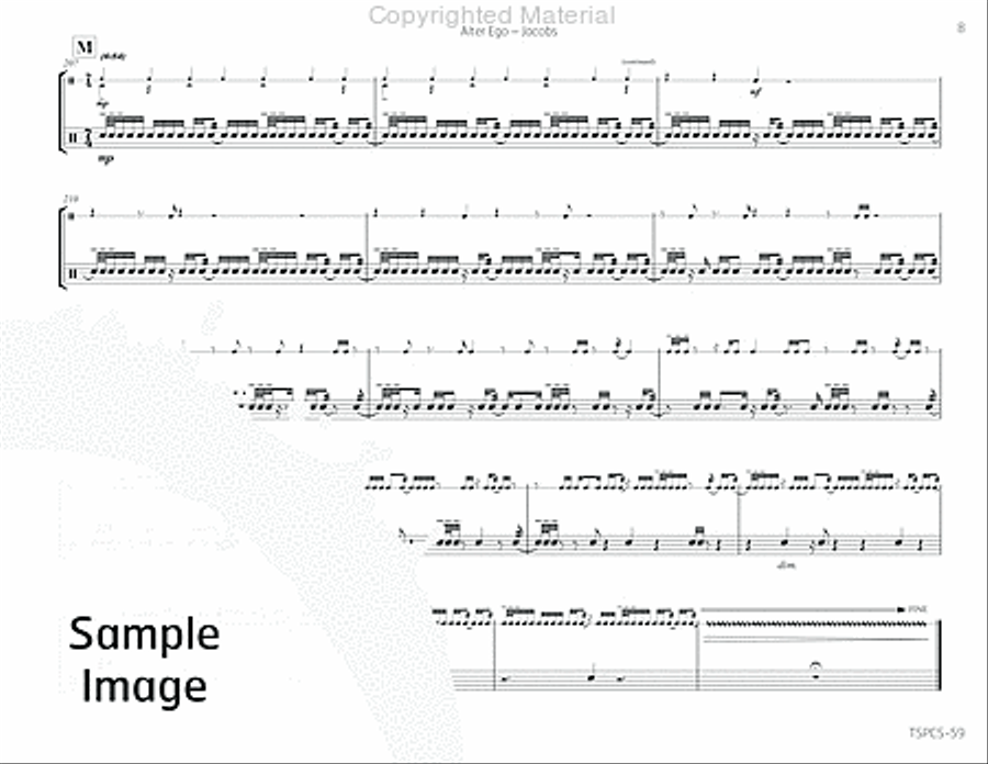 Alter Ego Percussion scores gallery preview page 12