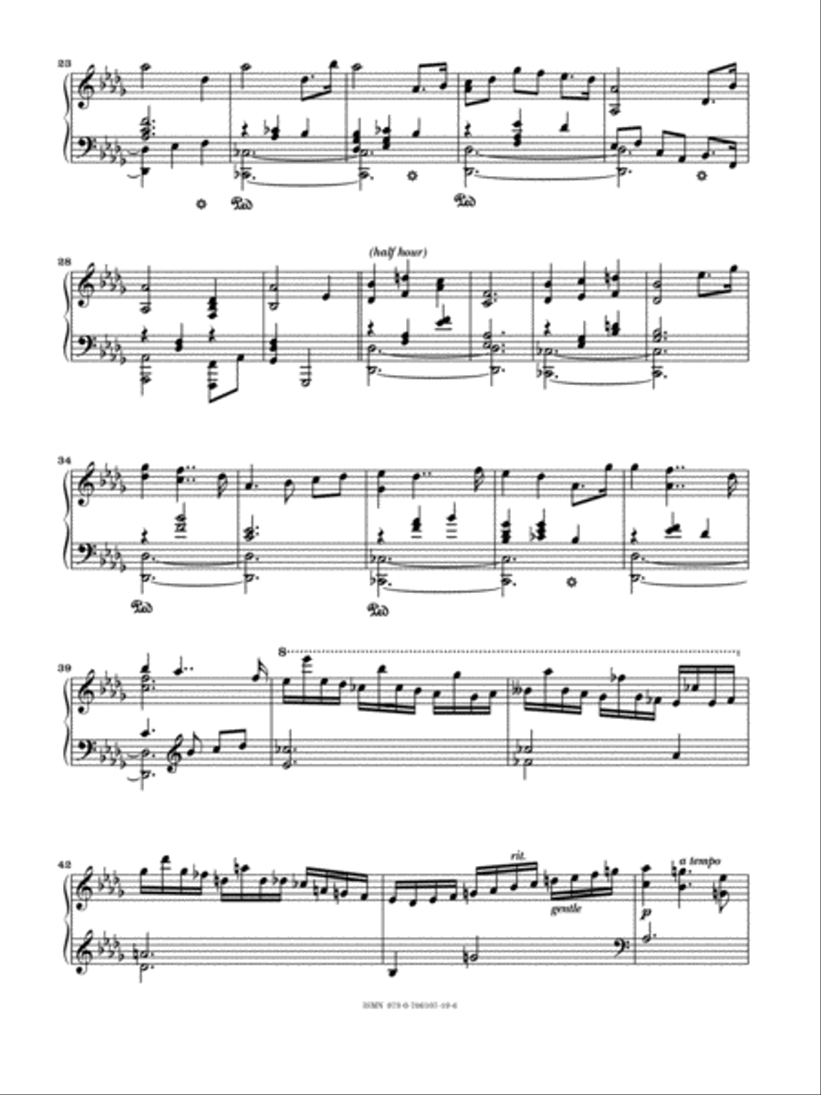 Ian Ring - Opus Arcana - 9 - Hermit Piano Solo scores gallery preview page 4