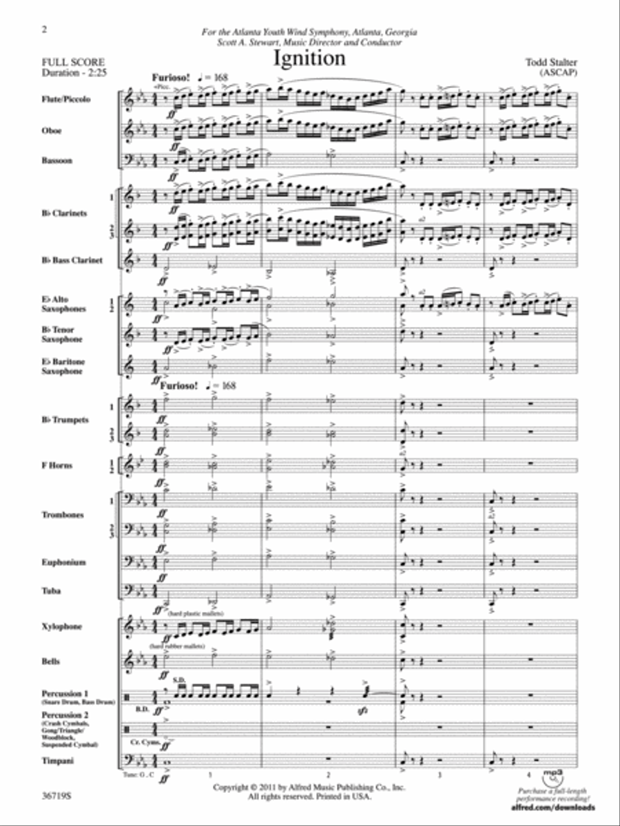 Ignition Concert Band scores gallery preview page 2