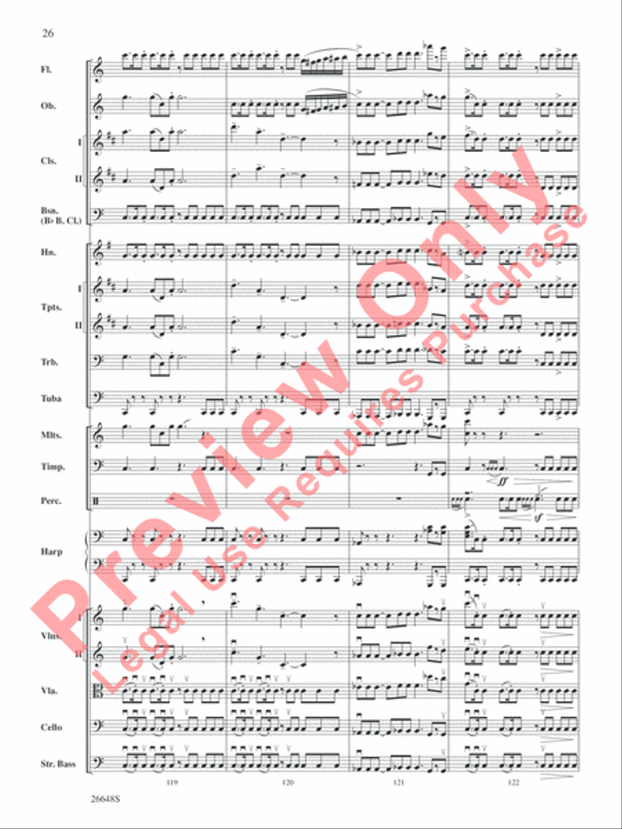 Superman Returns Full Orchestra scores gallery preview page 27