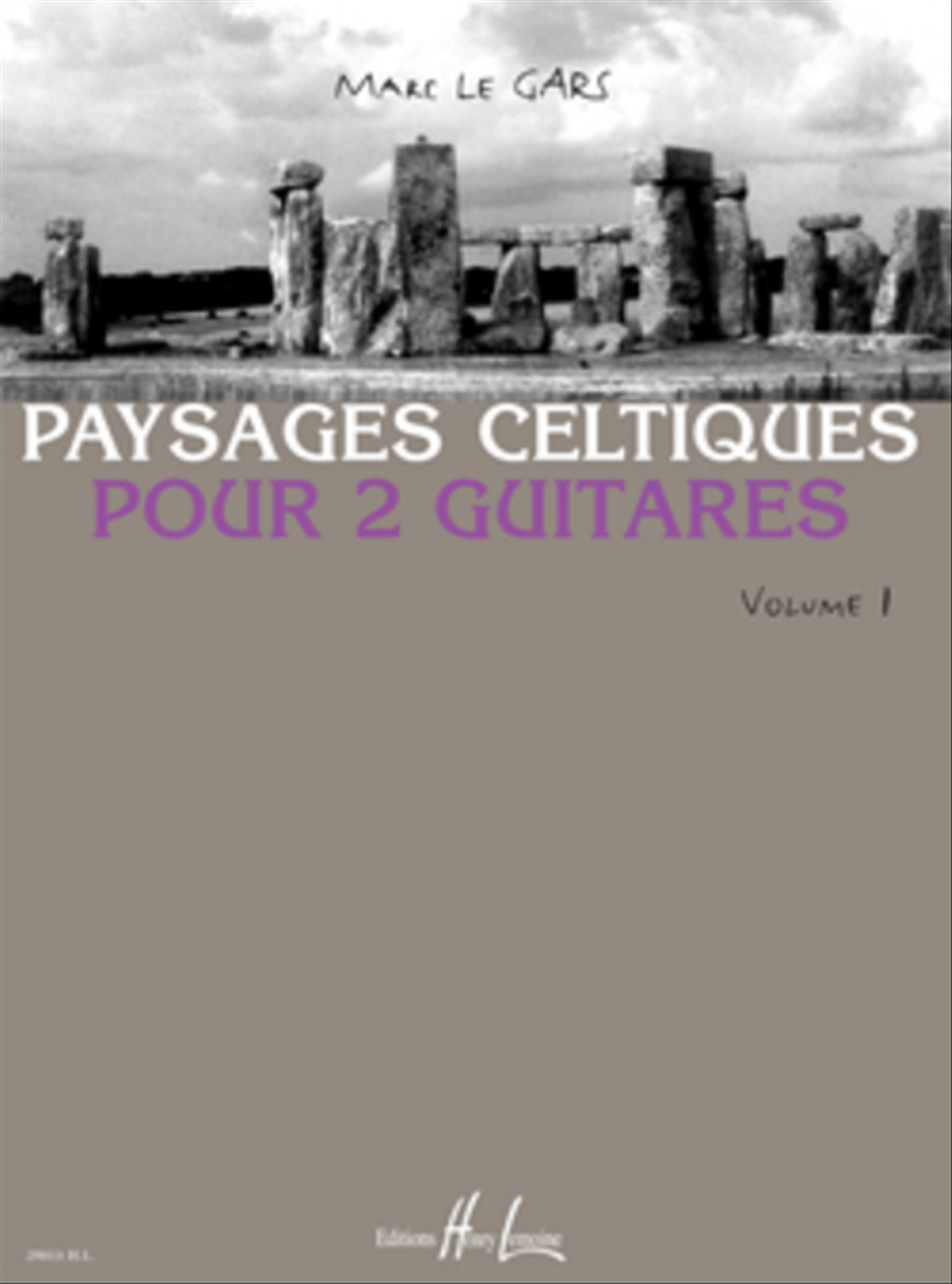 Paysages Celtiques - Volume 1 Acoustic Guitar scores gallery preview page 1