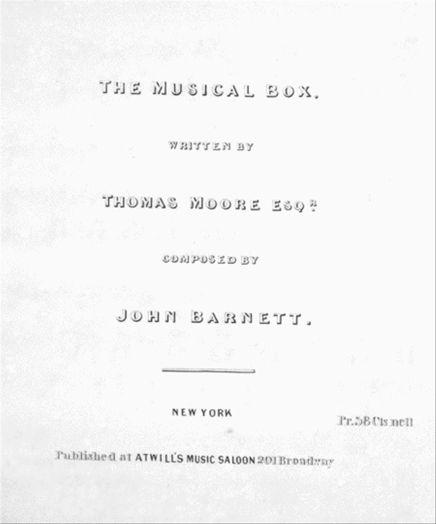 The Musical Box Lute scores gallery preview page 1