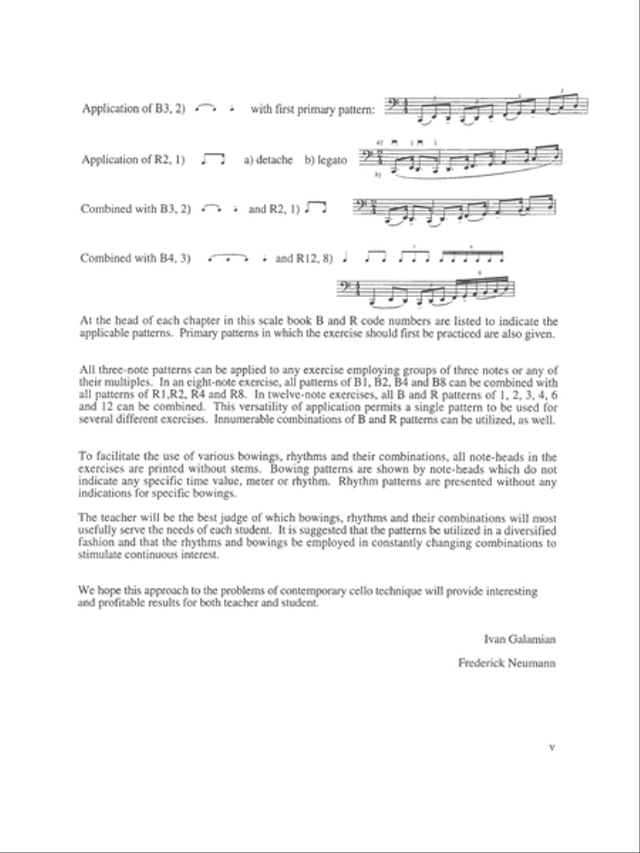 The Galamian Scale System for Violoncello (Volume 1)