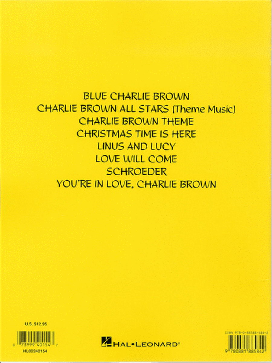 Charlie Brown's Greatest Hits Easy Piano scores gallery preview page 7