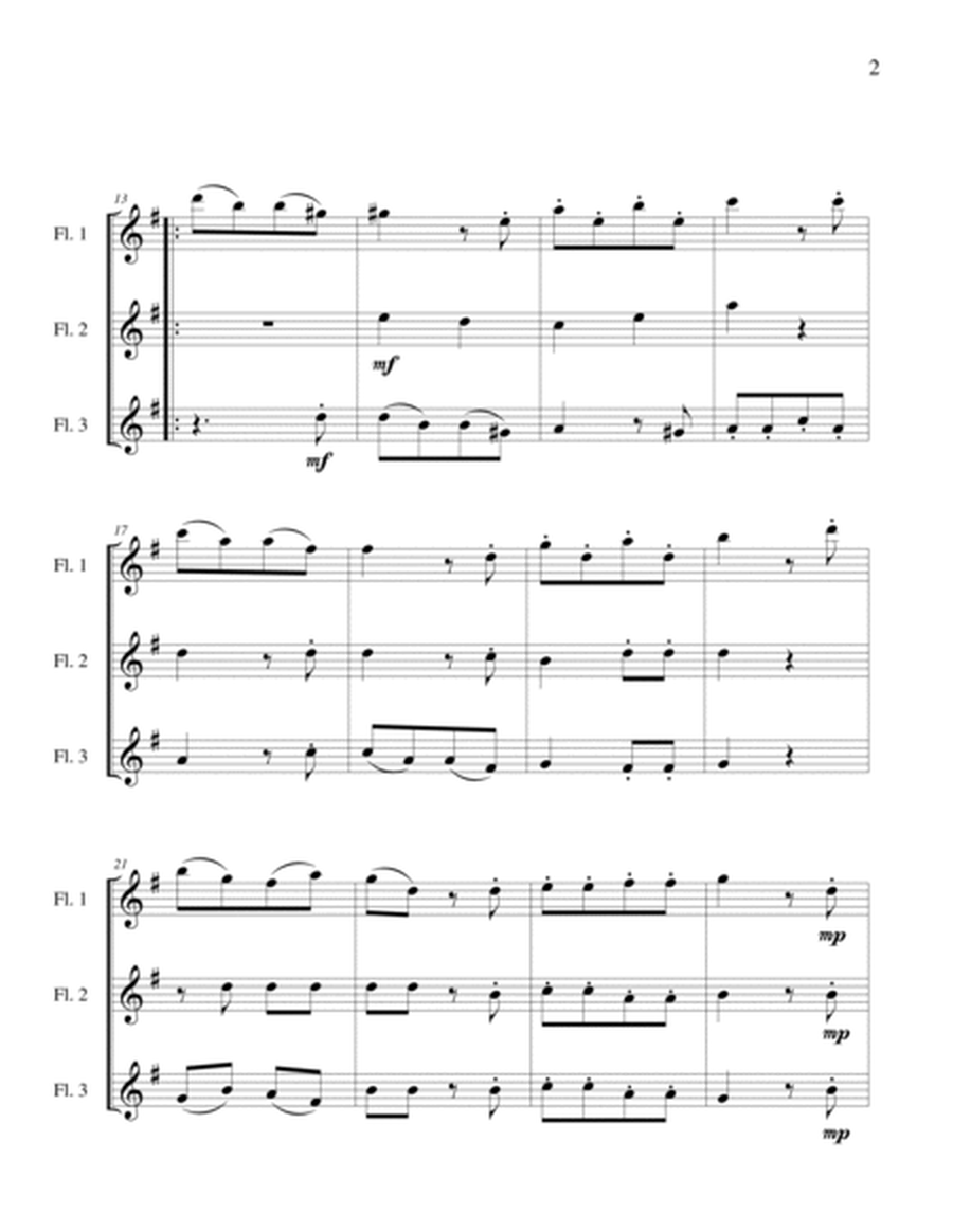 Allegro, K. 3 - Flute Trio image number null